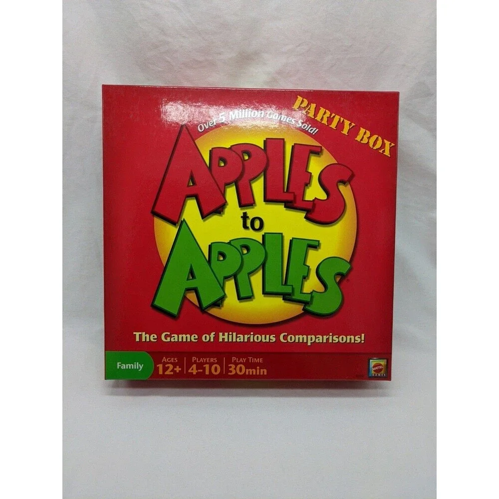 Apples To Apples Party Box Card Game Mattel Games